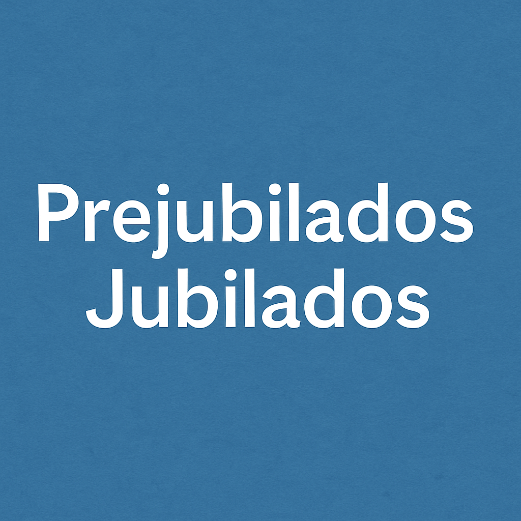 Prejubilados/Jubilados