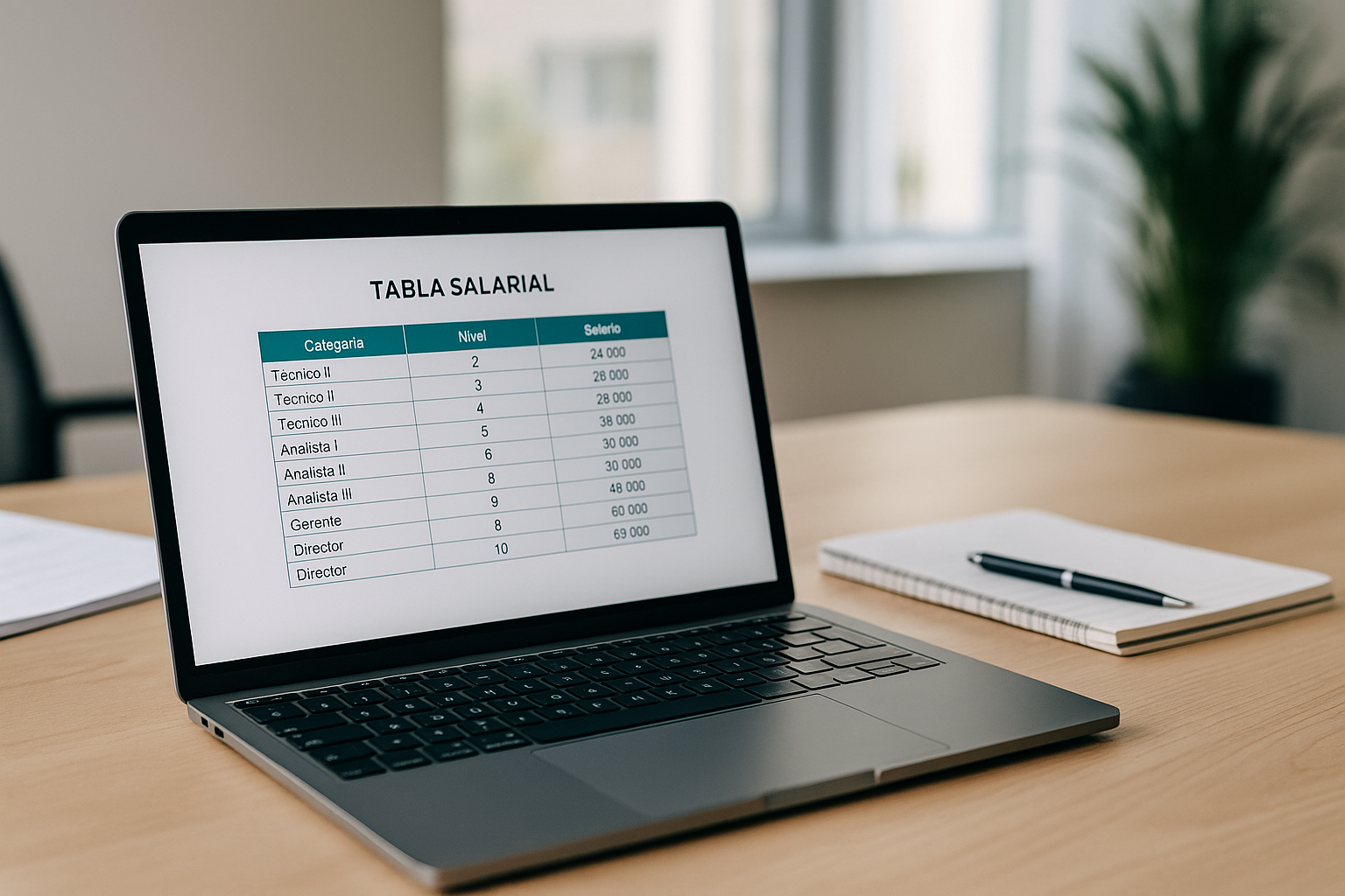Tabla Salarial
